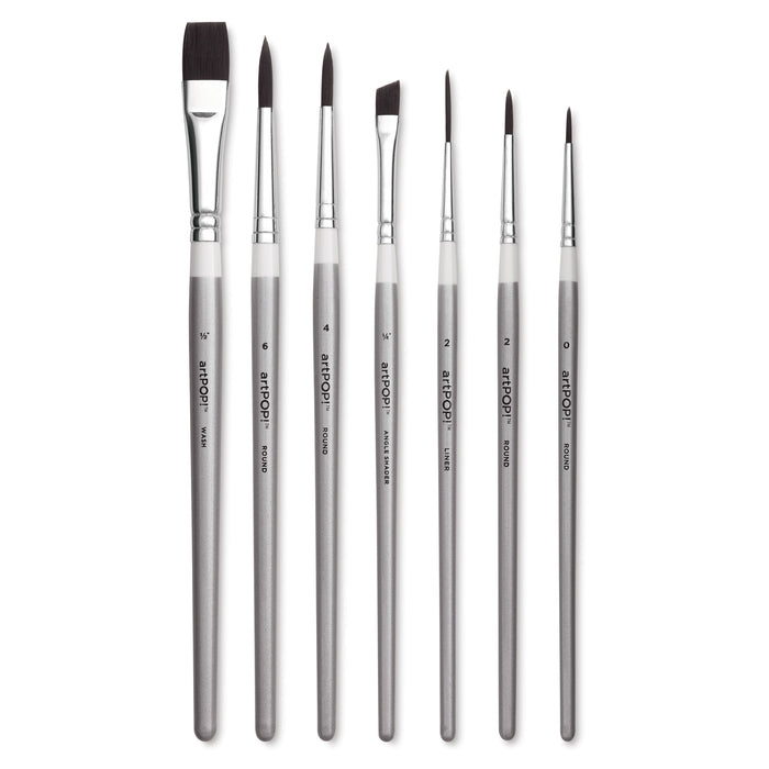 artPOP! Premium Plus Synthetic Watercolor Brush Set (Out of package)