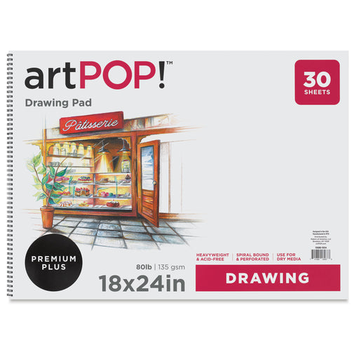 artPOP! Drawing Pad - 18" x 24", front of pad View 2