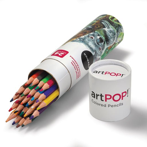 artPOP! Premium Colored Pencils - Set of 24 (pencils in canister) View 1