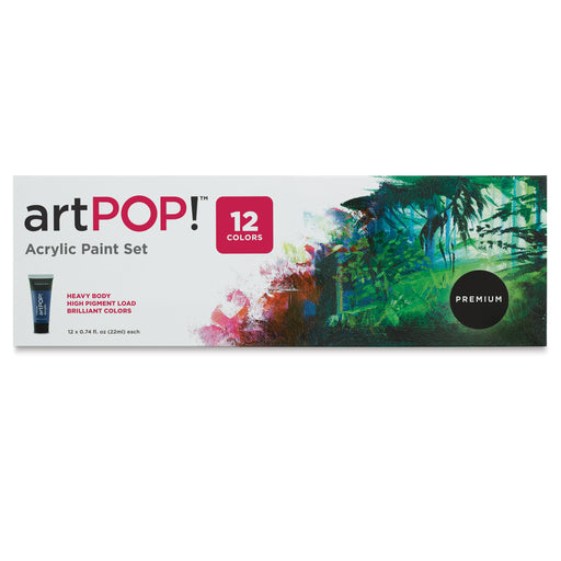 artPOP! Heavy Body Acrylic Paints - Set of 12 View 2
