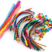Craft Bucket Assorted Set (selection of stems, pipe cleaners and pom poms)