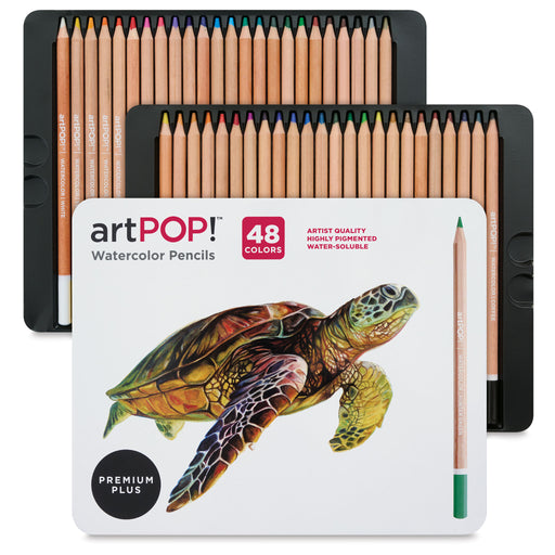 artPOP! Premium Plus Watercolor Pencils - Set of 48 View 1
