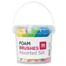 Foam Brushes (Front of bucket)