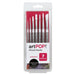 artPOP! Premium Plus Synthetic Mixed Media Brush Set (Front of package)