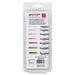 artPOP! Premium Plus Synthetic Mixed Media Brush Set (Back of package)