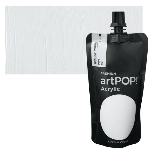 artPOP! Heavy Body Acrylic Paint - Emerald Green, 120 ml Pouch View 1