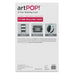 artPOP! 3-Tier Rolling Cart - Black (Back of packaging)