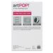 artPOP! 3-Tier Rolling Cart - Gray (Back of packaging)