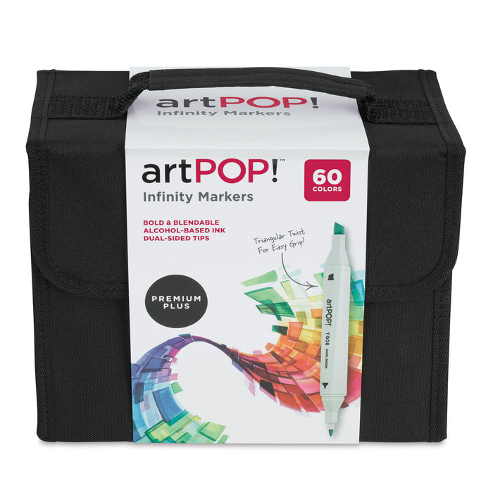 artPOP! Infinity Art Markers - Set of 60 (Front of package)