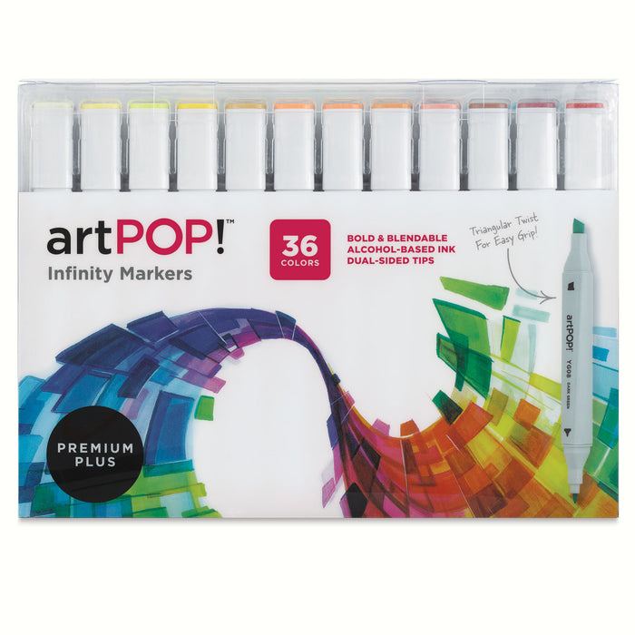 artPOP! Infinity Art Markers - Set of 36 (Front of package)