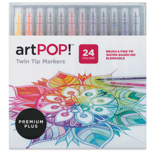 artPOP! Twin Tip Markers - Set of 24 (Front of package) View 2