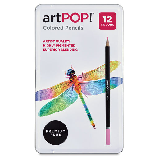 artPOP! Premium Plus Colored Pencils - Set of 12 (Front of set) View 2