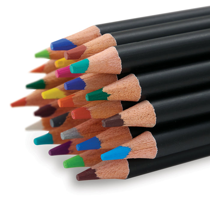 artPOP! Premium Plus Colored Pencils - Set of 24 (Tips of pencils)