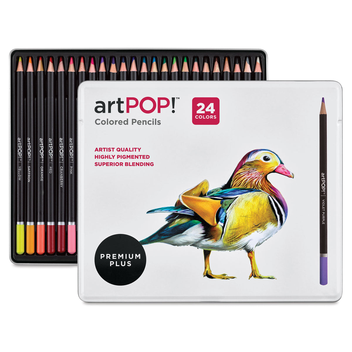 artPOP! Premium Plus Colored Pencils - Set of 12