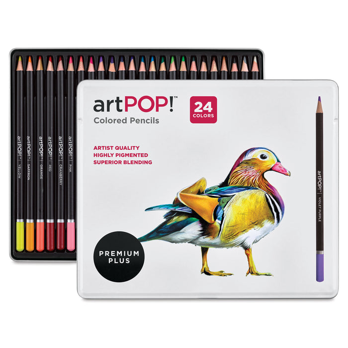 artPOP! Premium Plus Colored Pencils - Set of 24