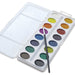 artPOP! Oval Watercolor Pan Set - Set of 16, Assorted Colors, close-up of open set