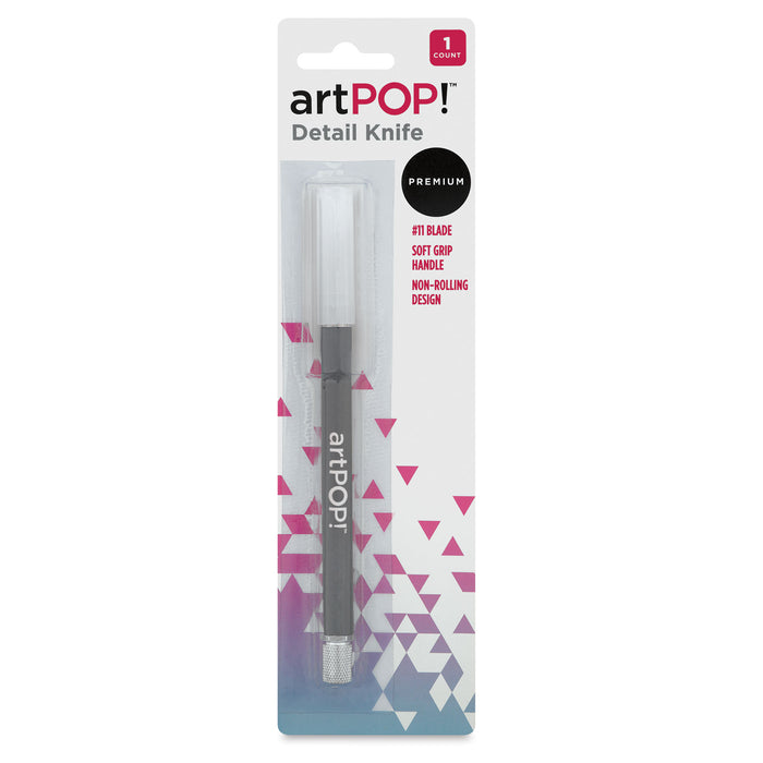 artPOP! Detail Knife - Grey, in packaging