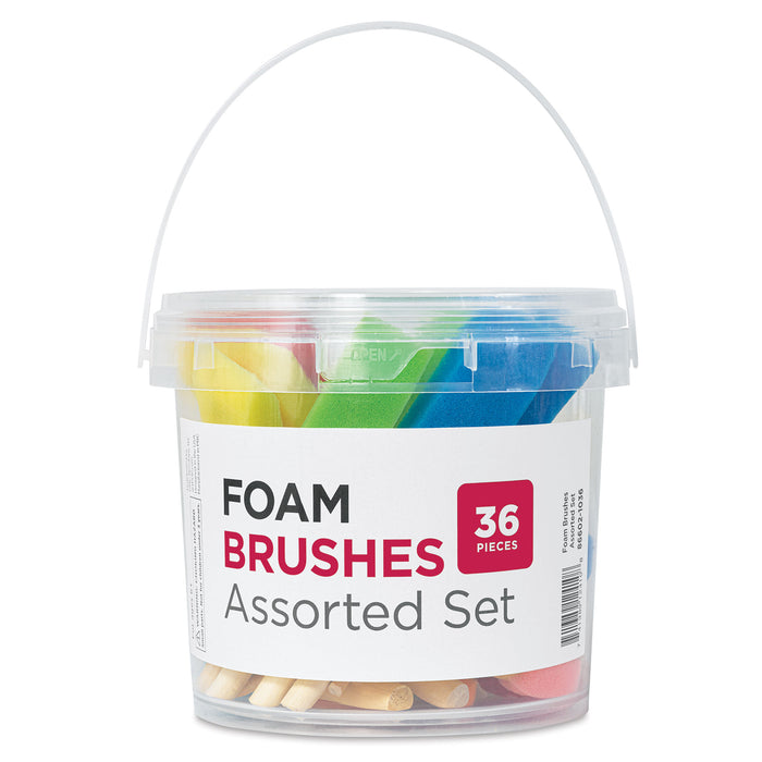 Foam Brushes (Front of bucket)