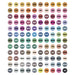 artPOP! Chisel and Brush Dual Tip Alcohol Marker Set - Set of 121, Assorted, color-codes on caps