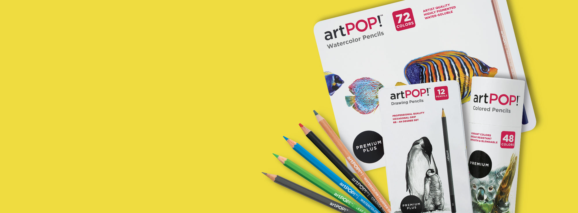 artPOP! Watercolor Pencils