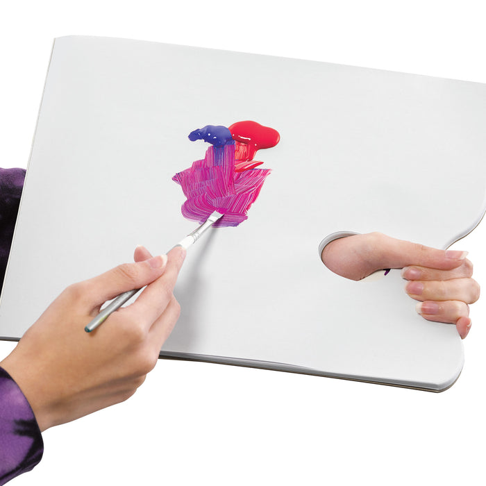 artPOP! Palette Paper - 9" x 12", 40 Sheets (artist mixing colors on paper palette)