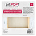 artPOP! Stretched Canvas Pack - 6" x 6", Pkg of 5 (Back of packaging)