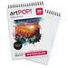 artPOP! Watercolor Spiral Bound Pads - 9" x 12", 30 sheets, Pkg of 2 (One pad open)