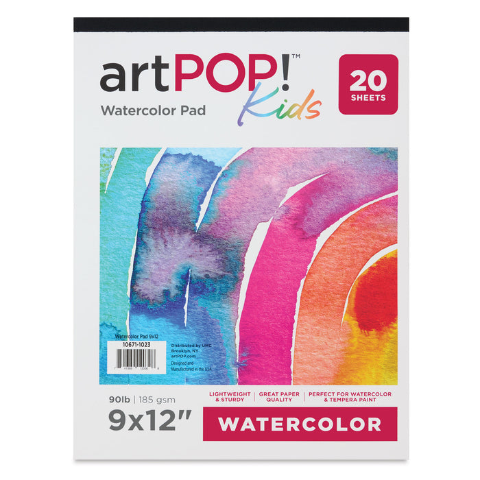 artPOP! Kids Watercolor Pad - 9" x 12"