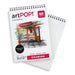 artPOP! Drawing Pads - 9" x 12", Pkg of 2 (one pad has cover flipped back to show paper)