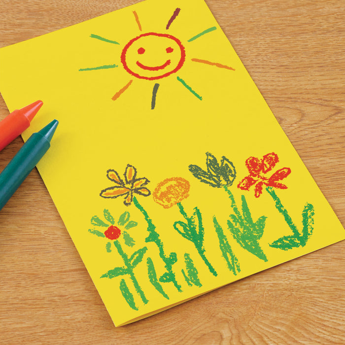 artPOP! Kids Construction Paper Pad (Drawing of flowers)