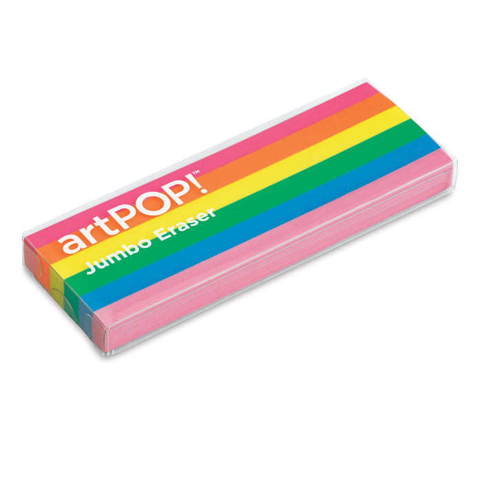 artPOP! Rainbow Jumbo Eraser (At an angle)
