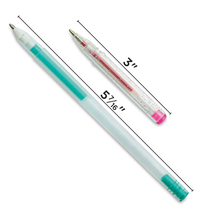 10 Mini stylo gel - Candy - Djeco - Plastique créatif - Supports