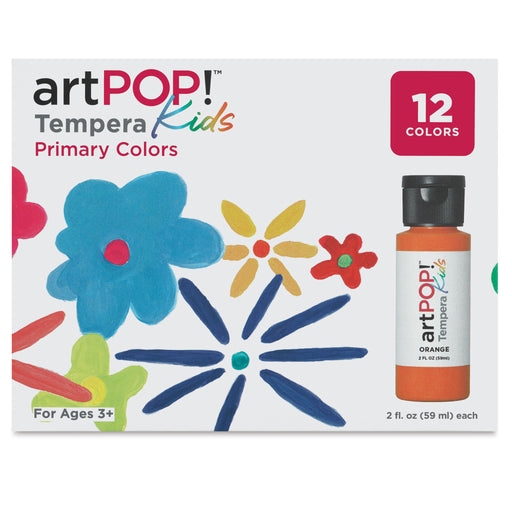 artPOP! Kids Tempera Paint Set - Set of 12 (Front of packaging) View 2