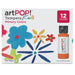 artPOP! Kids Tempera Paint Set - Set of 12 (Front of packaging)