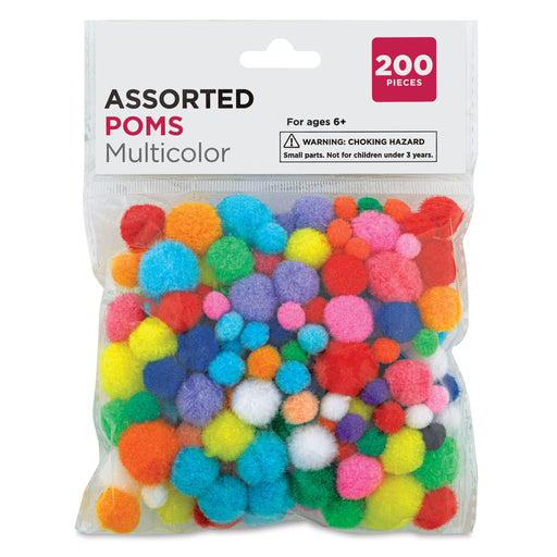 Assorted Poms - Multicolor (front of package) View 2