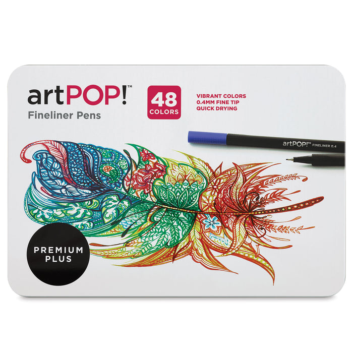 artPOP! Fineliner Pens - Set of 48 (front of package)