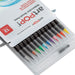artPOP! Watercolor Brush Pens - Set of 12 (Set open showing brush pen tips)
