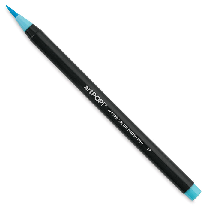 Emooqi Watercolor Brush Pens, 48 Color Watercolor Pen set with 20  Watercolor Paper, 2 Water Brushes and HB Sketch pencil for Calligraphy,  Watercolor Drawing and Writing — emooqi