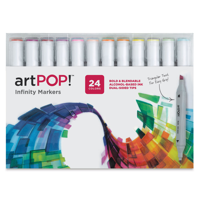 artPOP! Infinity Art Markers - Set of 24 (Front of package)