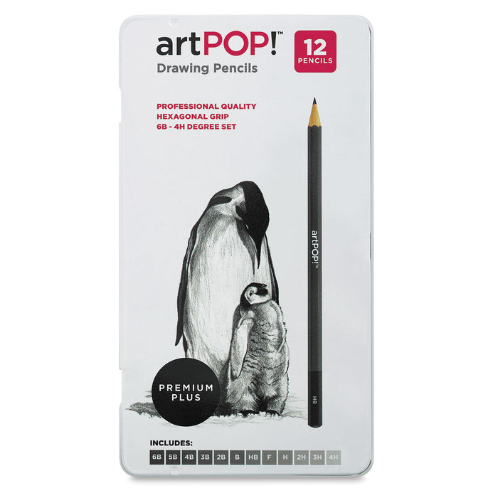 artPOP! Drawing Pencils - Set of 12 (front of tin)