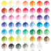 artPOP! Premium Watercolor Pencils - Set of 48 (swatches of included colors)