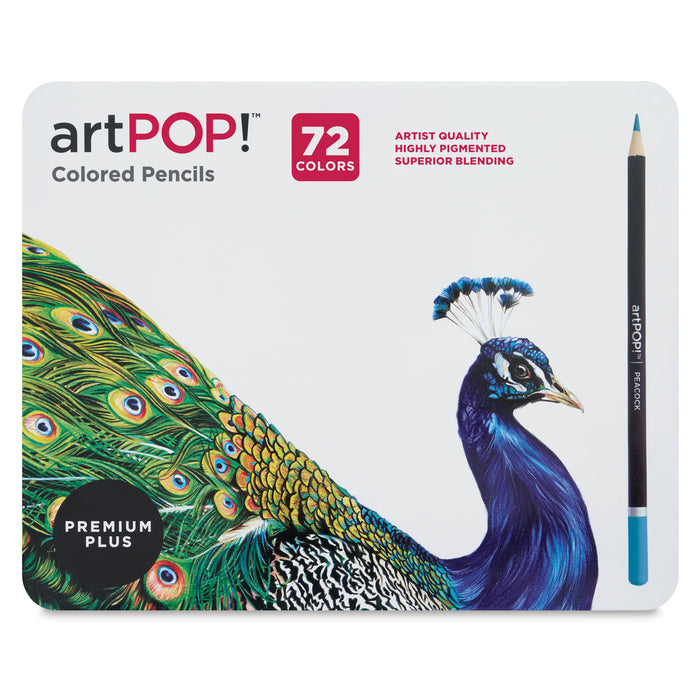artPOP! Premium Plus Colored Pencils - Set of 72 (Front of set)