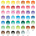 artPOP! Premium Colored Pencils - Set of 48 (swatches of included colors)