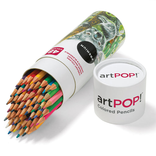 artPOP! Premium Colored Pencils - Set of 48 (pencils in canister) View 1