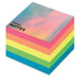 artPOP! Rainbow Sticky Note Cube (five stacked neon colors with holographic label)