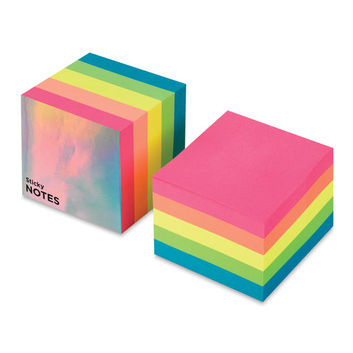 artPOP! Rainbow Sticky Note Cube (Two note cubes) View 1
