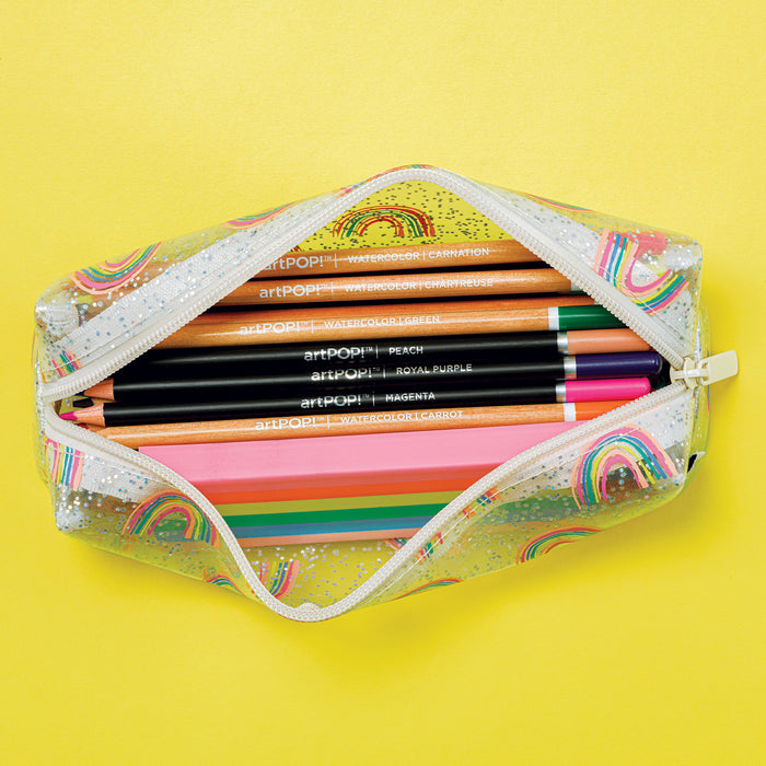 artPOP! Rainbow Pencil Case (Filled with pencils)