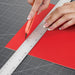 artPOP! Self-Healing Cutting Mat (cutting board with straight edge and blade on mat surface)