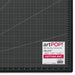 artPOP! Self-Healing Cutting Mat - 18" x 24" (Close-up of bottom right corner and label)