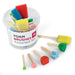 Foam Brushes (Brushes laid out in front of bucket)